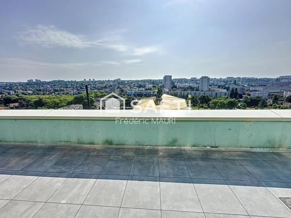 3 pièces 60 m² + terrasse exceptionnelle