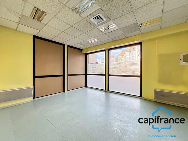 Murs commerciaux 240 m² + sous-sol – centre-ville de Bitche (57230)