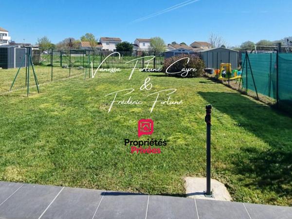 MAISON RÉCENTE AVEC JARDIN - SAINT-ANDRÉ-DE-CUBZAC (33240)