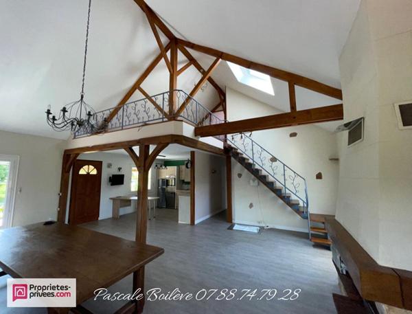 Charmante maison sur sous-sol avec terrain de 16 612 m² (possibilité jusqu'à 7 ha)- MOULIHERNE (49390)
