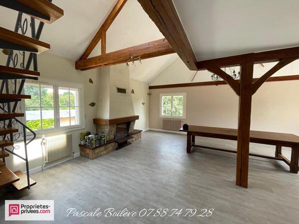 Charmante maison sur sous-sol avec terrain de 16 612 m² (possibilité jusqu'à 7 ha)- MOULIHERNE (49390)