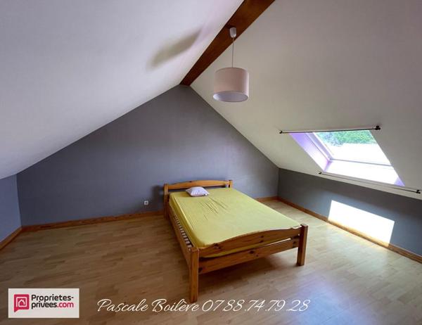 Charmante maison sur sous-sol avec terrain de 16 612 m² (possibilité jusqu'à 7 ha)- MOULIHERNE (49390)