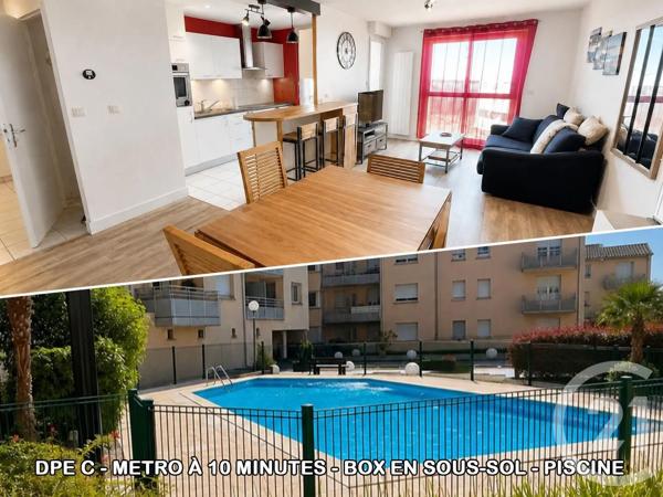 Appartement T3 à vendre  3 pièces - 54 m 2   TOULOUSE  - 31