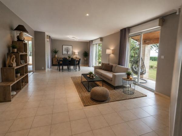 Maison contemporaine à 15mn de Cahors
