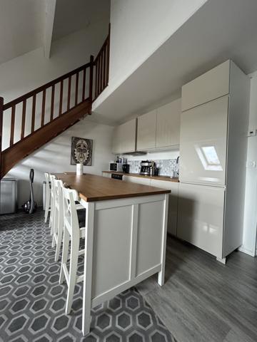 Amiens (80000) Duplex de charme 74 m² au coeur d'Amiens - 3 chambres - Résidence sécurisée - Garage en sous-sol