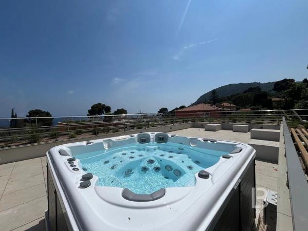 Eze Bord de mer, Superbe 4 pièces Toit-Terrasse avec Jacuzzi