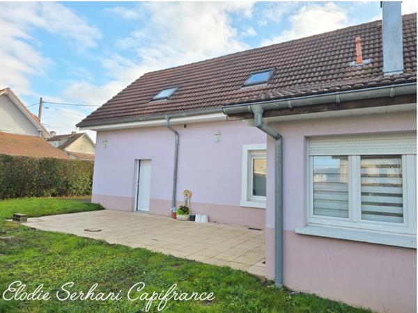 En Exclusivité, maison mitoyenne T6 de 107m2 à Grandvillars