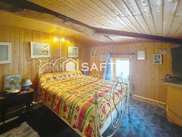 Maison charentaise 3 chambres à rénover