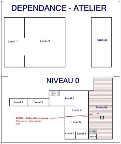 Local de stockage de 1 600 m²