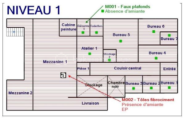 Local de stockage de 1 600 m²