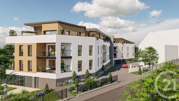 Appartement F2 à vendre  2 pièces - 42,75 m2 BESANCON - 25