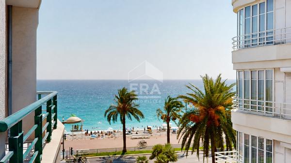 NICE - ANDRIOLI / PROMENADE DES ANGLAIS : MAGNIFIQUE 2 PIÈCES AVEC TERRASSE ET BELLE VUE MER