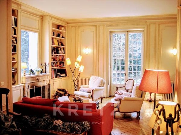 Propriété historique située au coeur du parc de Maisons-Laffitte