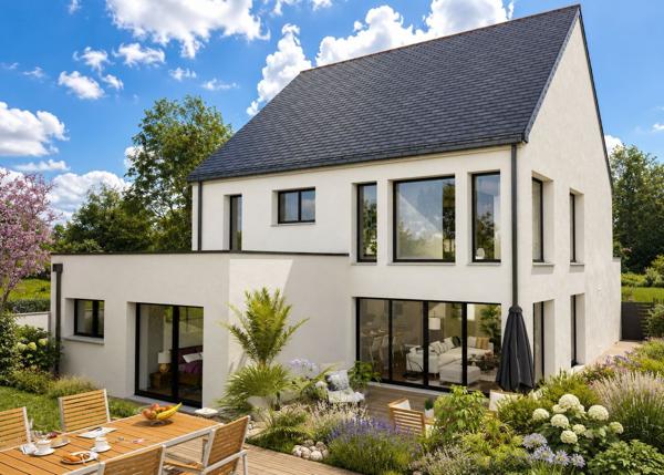 Terrain + Maison à vendre 5 pièces - 182 m²
