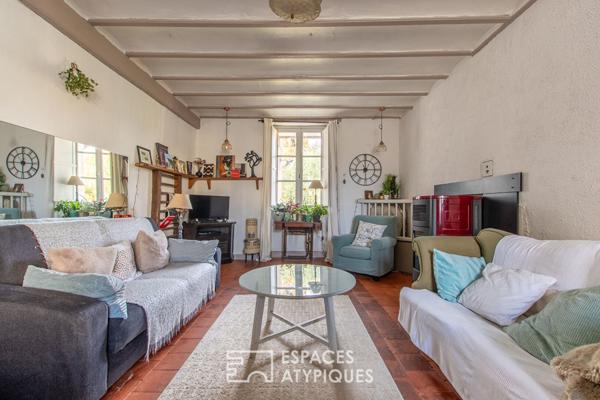 Maison de village raffinée et intimiste