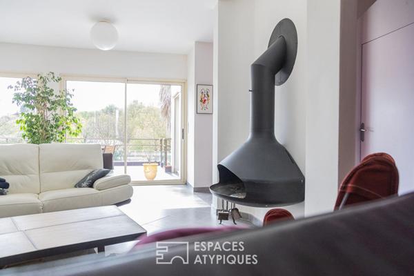 Maison d’architecte baignée de lumière aux portes de Montpellier