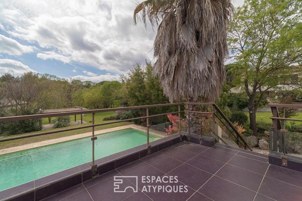 Maison d’architecte baignée de lumière aux portes de Montpellier