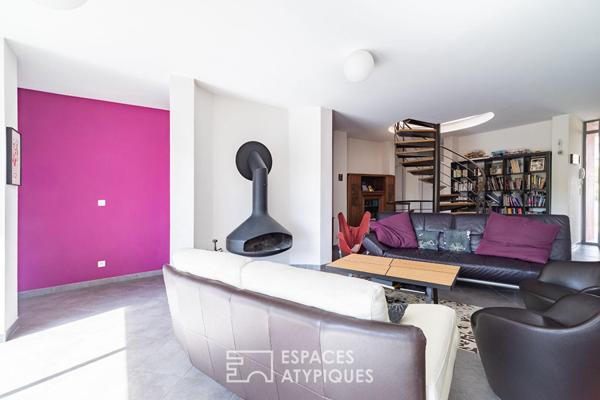 Maison d’architecte baignée de lumière aux portes de Montpellier