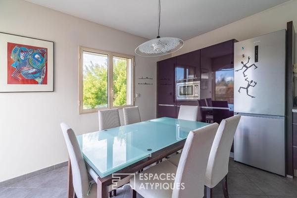 Maison d’architecte baignée de lumière aux portes de Montpellier