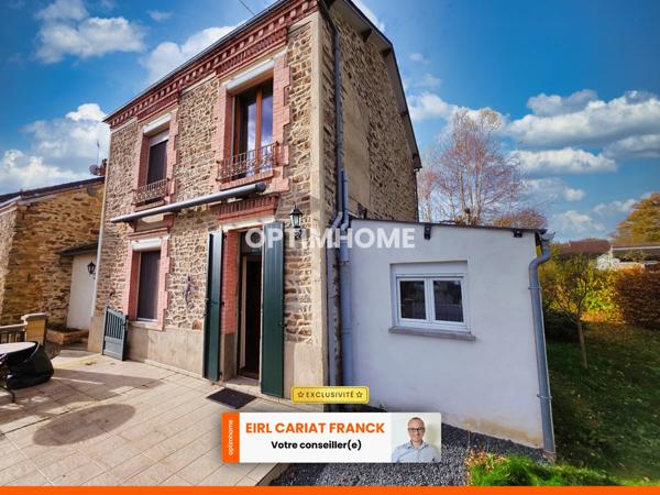 Maison à vendre 6 pièces SAINT LEGER BRIDEREIX (23)