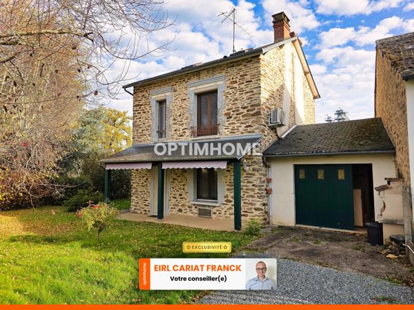 Maison à vendre 6 pièces SAINT LEGER BRIDEREIX (23)