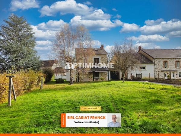 Maison à vendre 6 pièces SAINT LEGER BRIDEREIX (23)