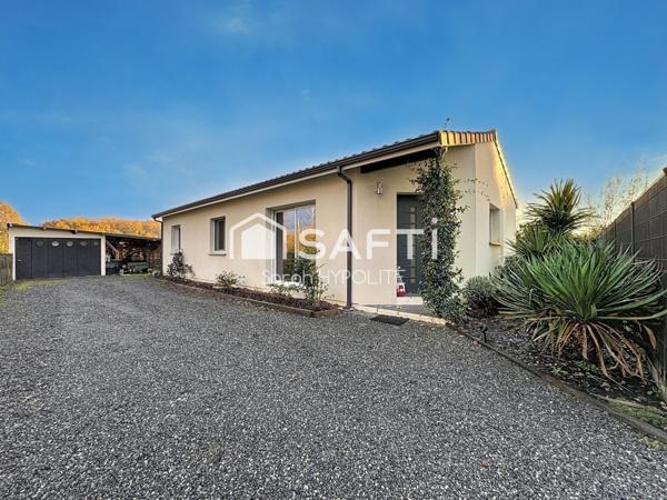 Maison de 89 m2 avec garage et vue sur la forêt