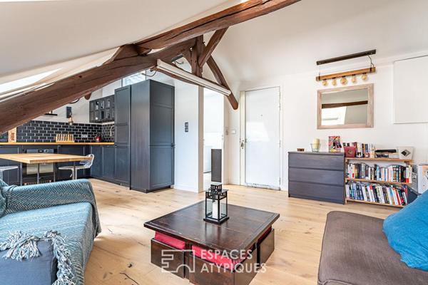 Appartement rénové en hyper centre-ville de Rueil-Malmaison