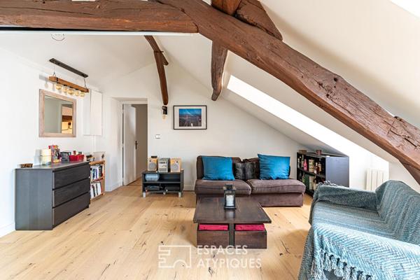 Appartement rénové en hyper centre-ville de Rueil-Malmaison