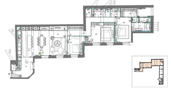 Place des Victoires – Appartement familial aux volumes remarquables