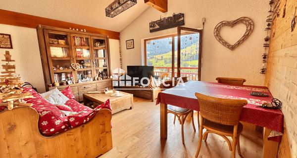 À vendre Appartement 3 pièces 58.59 m² - Praz-sur-arly 74120