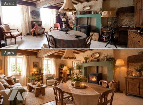 A VENDRE - MAISON A RENOVER DANS LE CENTRE HISTORIQUE DE CRAON - 