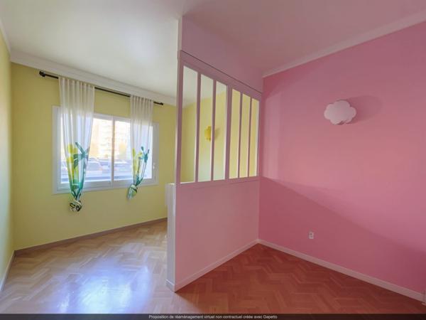 Appartement T3/4 avec vue sur jardin