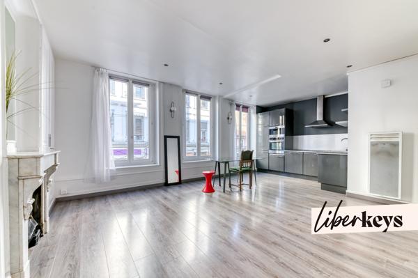  Appartement T2 de charme cœur Croix-Rousse – 46,64 m² Carrez