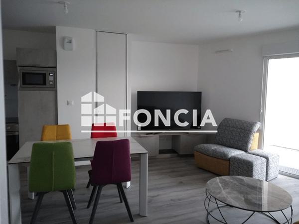 Location Appartement meublé 3 pièces 62.49 m² - L'ESSEN'CIEL A303 - 128 RUE EMILE NORMANDIN La Rochelle 17000