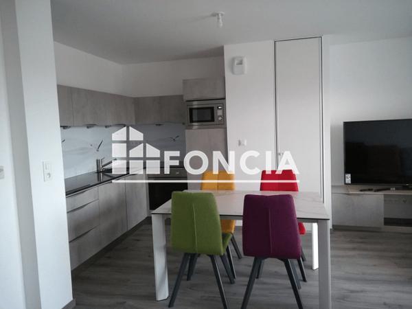 Location Appartement meublé 3 pièces 62.49 m² - L'ESSEN'CIEL A303 - 128 RUE EMILE NORMANDIN La Rochelle 17000