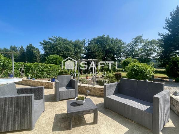 Longère 4 chambres 2660 m2 terrain Larré