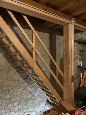 Grange sur 3 niveaux