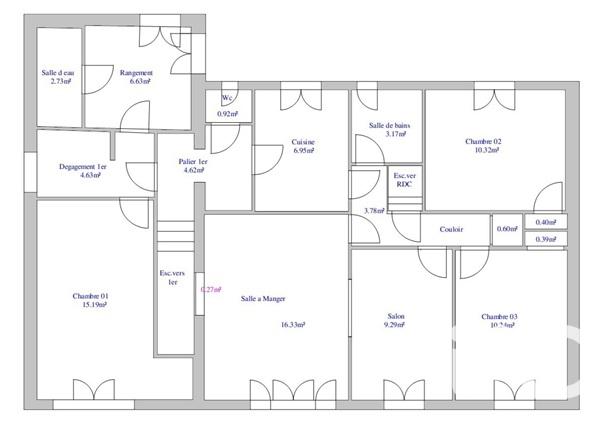 Maison à vendre 6 pièces 118,41 m² Croissy-sur-Seine