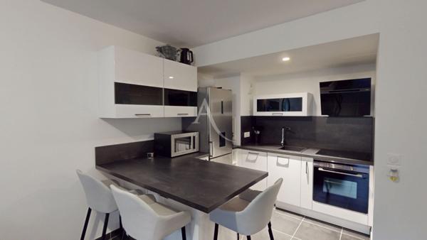 Montévrain - 2 pièces avec balcon et parking et vue dégagée sur parc