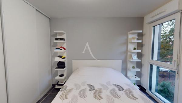 Montévrain - 2 pièces avec balcon et parking et vue dégagée sur parc