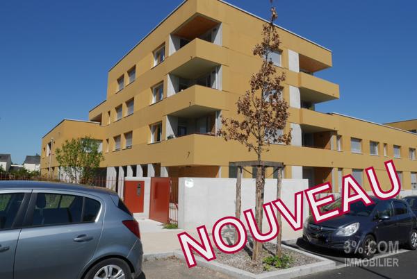 Appart T3 RÉCENT 2022 de 62,08 m² + TERRASSE + PARKING SÉCURISÉ Nantes (44300)