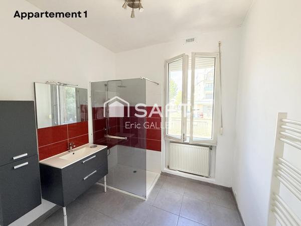 Immeuble composé de 3 appartements de type T3