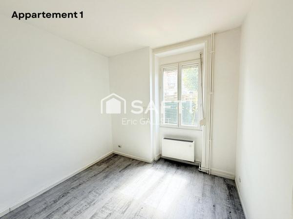 Immeuble composé de 3 appartements de type T3