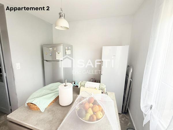 Immeuble composé de 3 appartements de type T3