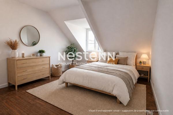 PAIMPOL - Appartement 3 pièces 70m² + grenier, Commerces et port à pied