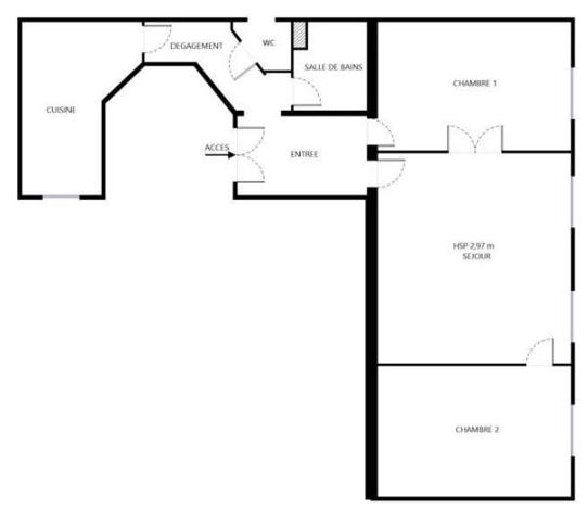 Paris (75017) Bel appartement lumineux