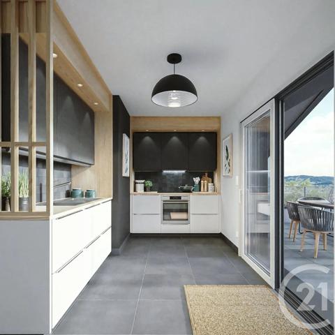 Appartement T3 à vendre  3 pièces - 74 m 2   PONTARLIER  - 25