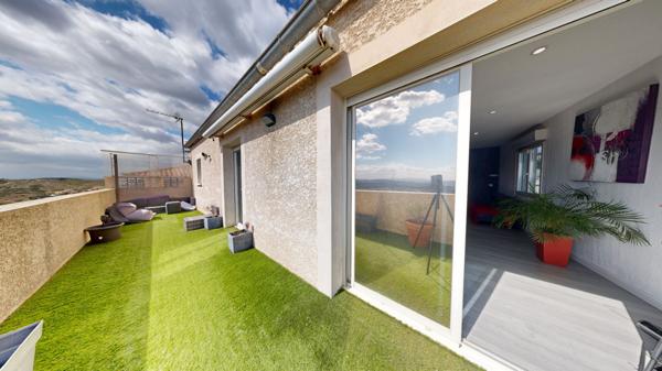 Maison-Appartement de 105m² avec vue incroyable - GARAGE + DOUBLE TERRASSE !