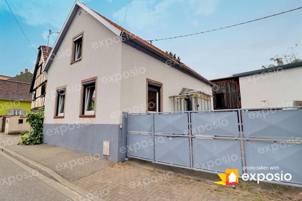A vendre en exclusivité - Charmante maison 90 m2 avec jardin terrasse et garage, proche commodités à Ostwald